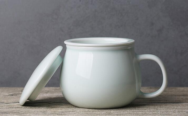 茶水分离茶杯，演绎茶道文化